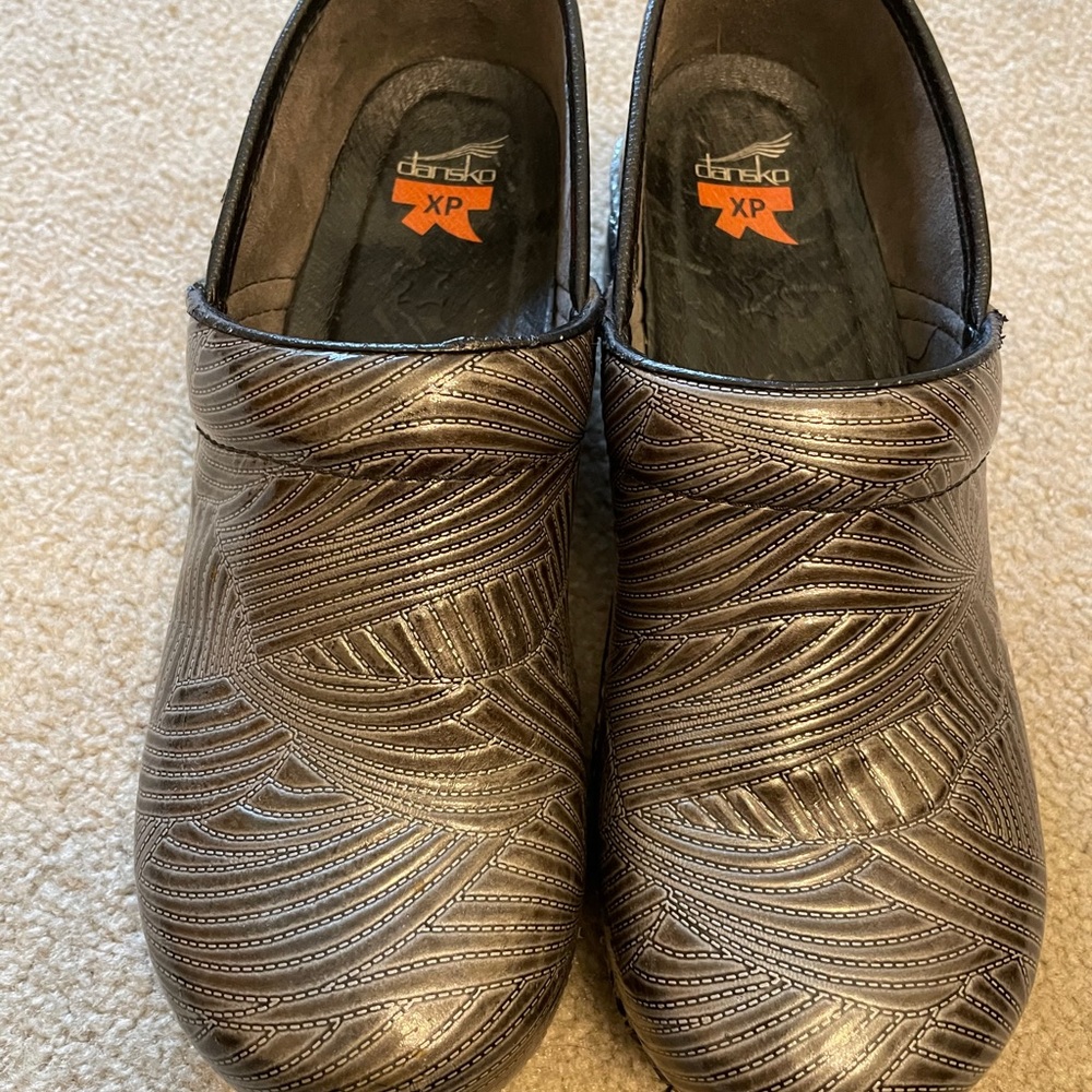 Dansko XP Metallic Patterned Clog